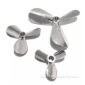 3 blade outboard boat stainless steel marine propeller